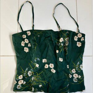 Reformation Overland Silk Top